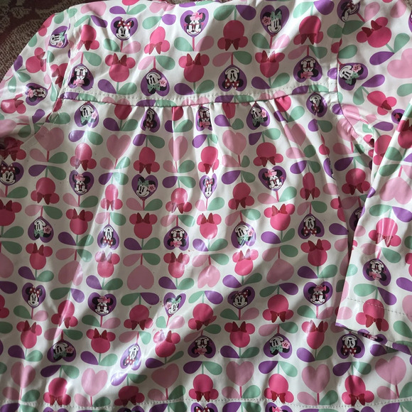 Disney Pink Hooded Jacket with Minnie Mouse Print - Picture 5 of 5